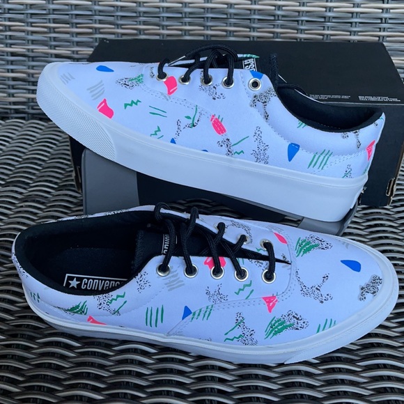 CONVERSE SKID GRIP CVO OX WHITE/COURT GREEN/BLACK MENS - Picture 11 of 16